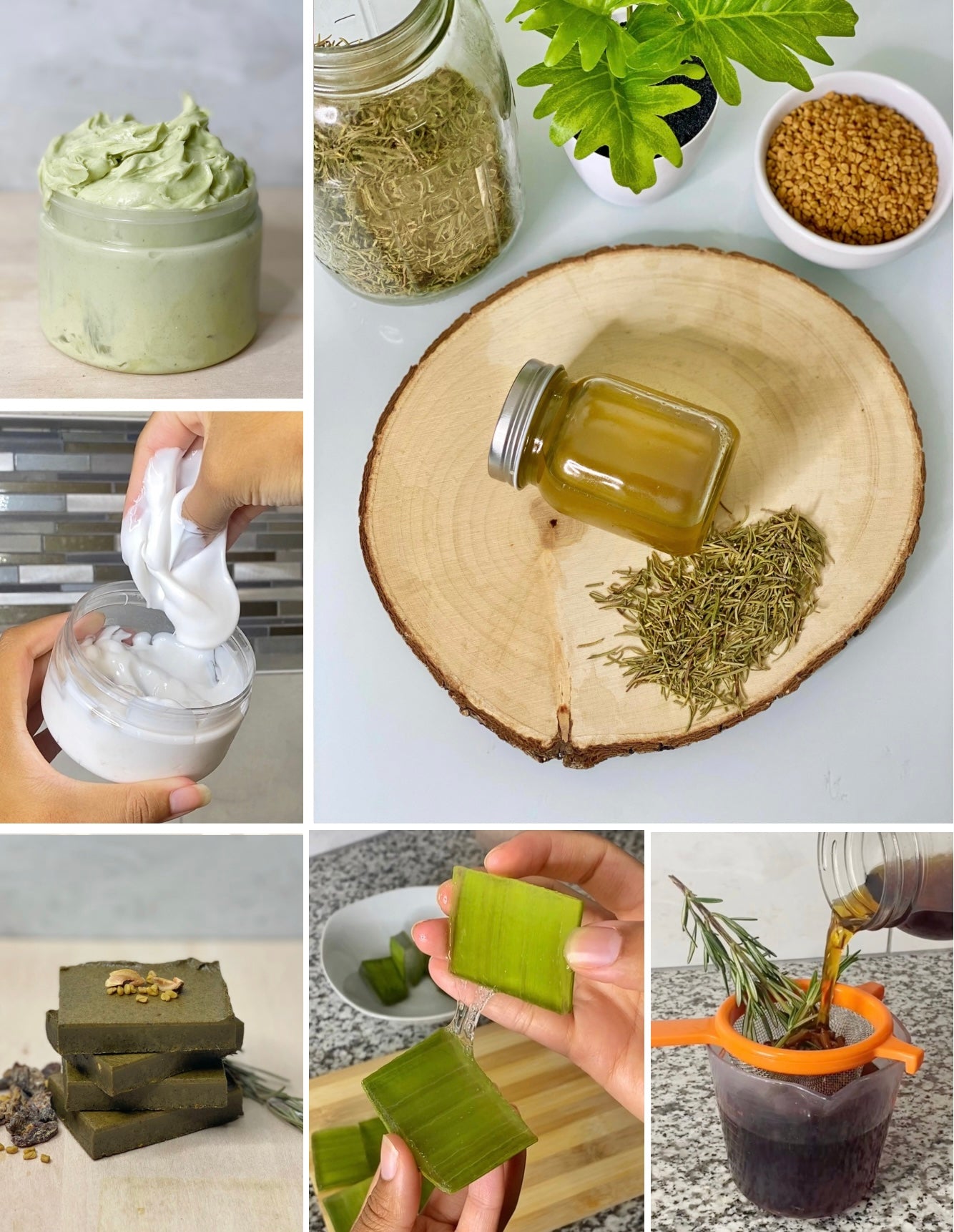 DIY Topical Recipes for Healthy Hair Growth